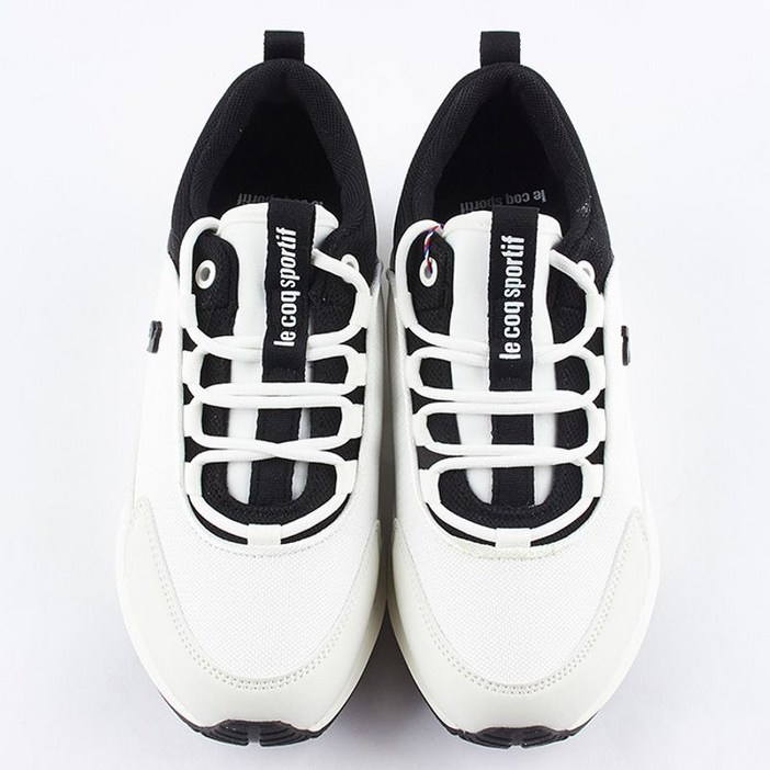 르꼬끄 여성 바뉴 하이 키높이 클래식 러닝화 화이트 QQ122LCR12