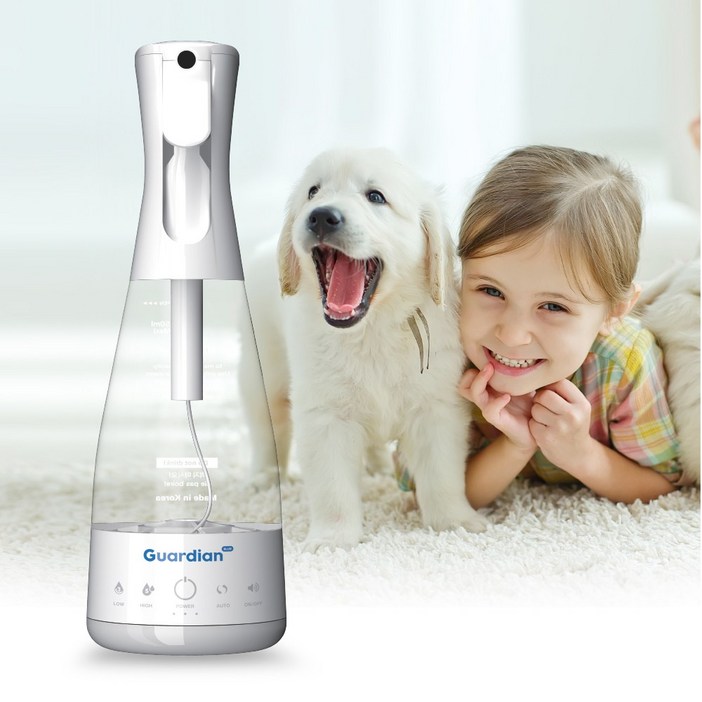 수량한정 가디언 전해수기 일상생활 살균,탈취 애견용품 고양이용품