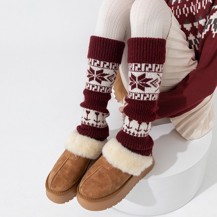 앨오앤지 따뜻한 양모 다리토시 레그워머