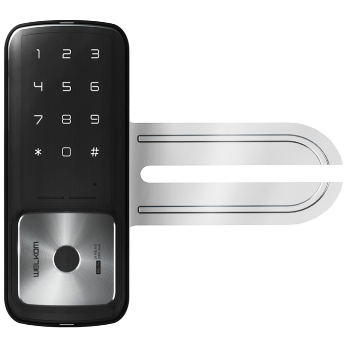 수도권설치 웰콤 지문인식 강화유리문용 WG30B 단문형 블루투스옵션 번호키 현관문 출입문 디지털도어락 도어록, 방문설치, 웰콤 WG30B 단문형