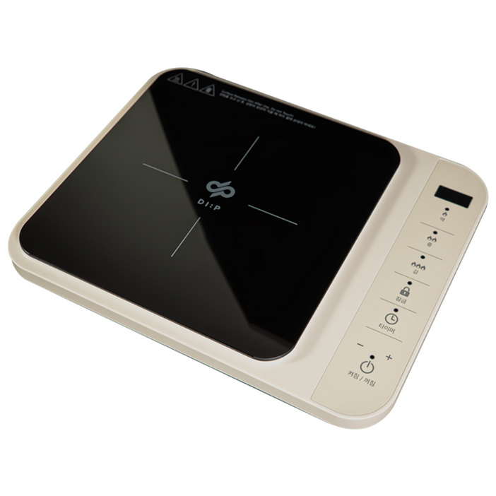 디프 휴대용 터치 슬림 인덕션 IH 1구 2000W 간편 조리