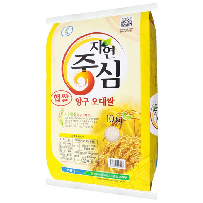 24년 햅쌀 양구군농협 양구 오대쌀 10kg 상등급 당일도정