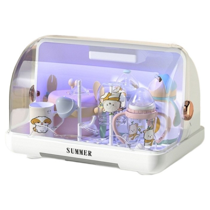 Mochae 젖병소독기 젖병살균기 젖병 세척기 스팀 건조 스마트 멀티 중탕살균기, 아이보리