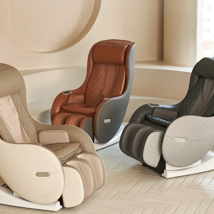 웰모아 안마의자 트윈뮤 HCW5000 소형 미니 전신마사지기 리클라이너 의자 1인 소파