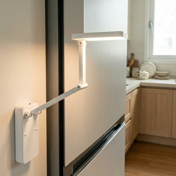 피카스페이스 접이식 스탠드 건전지 USB겸용 자석부착 램프