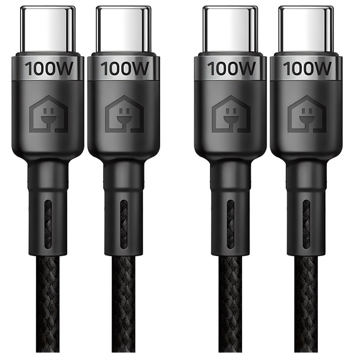 홈플래닛 E-Marker IC 칩셋 C to C PD 100W 초고속충전 케이블