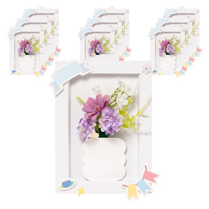 민화샵 조화 액자 만들기 S230150D, 아네모네, 10개 민화샵 조화 액자 만들기 S230150D, 아네모네, 10개