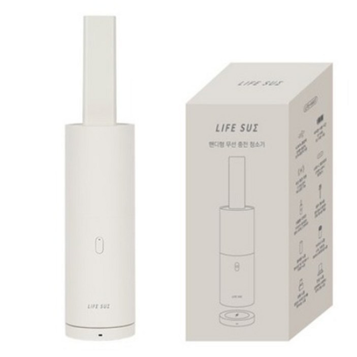 라이프썸 핸디형 무선 청소기, LFS-HA17, 밀크