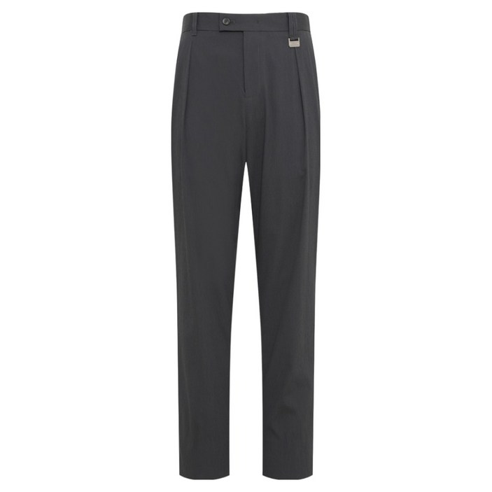 BON 남성용 크링클 플리츠 와이드팬츠 BN3MTA390