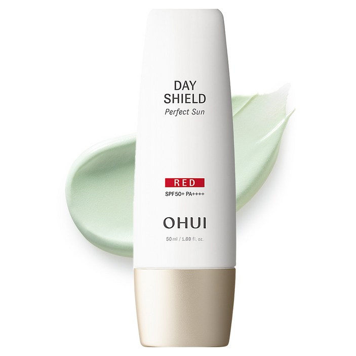 오휘 데이쉴드 퍼펙트 선크림 레드 SPF50+ PA++++