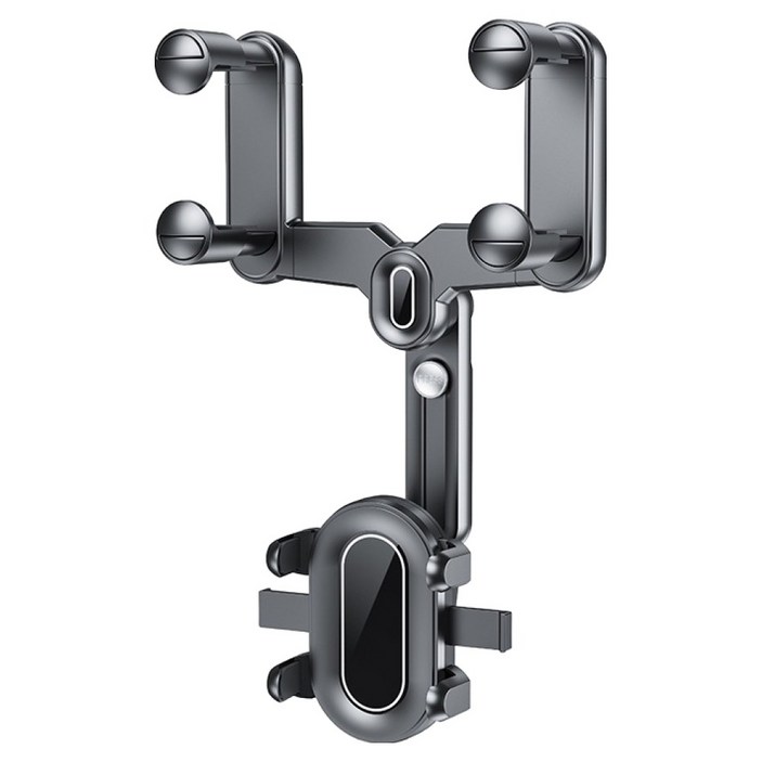 오토벨라 차량용 룸미러 핸드폰 거치대, 블랙, 1개