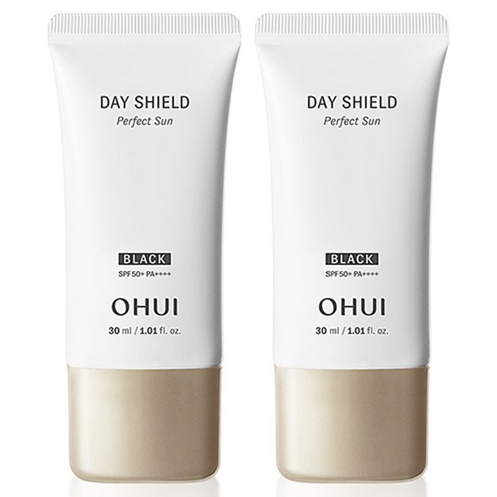 오휘 데이쉴드 퍼펙트 선크림 블랙 듀오 SPF50+ PA++++