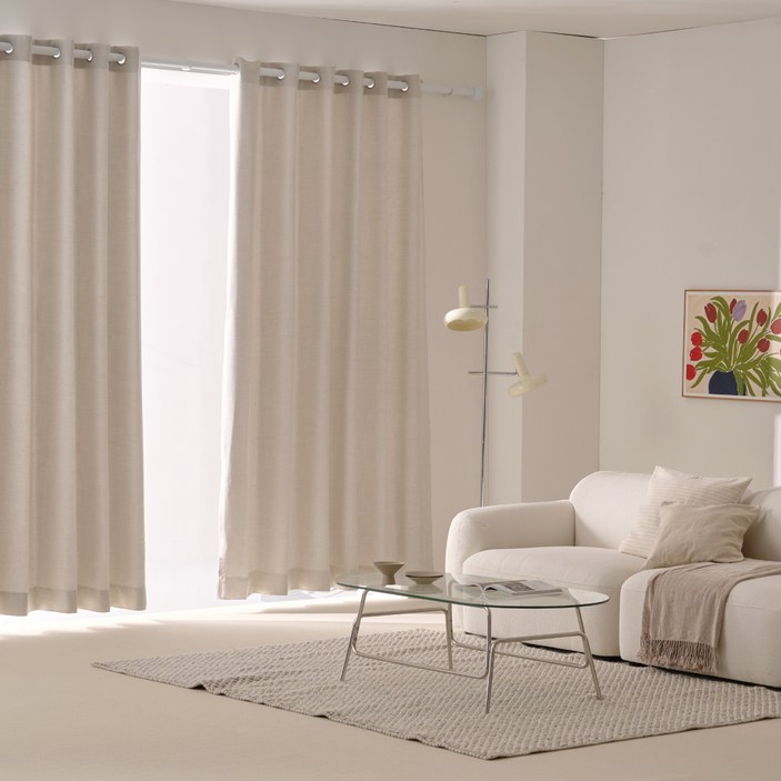 ON 메모리 반창문 암막커튼 2p 세트 아일렛형