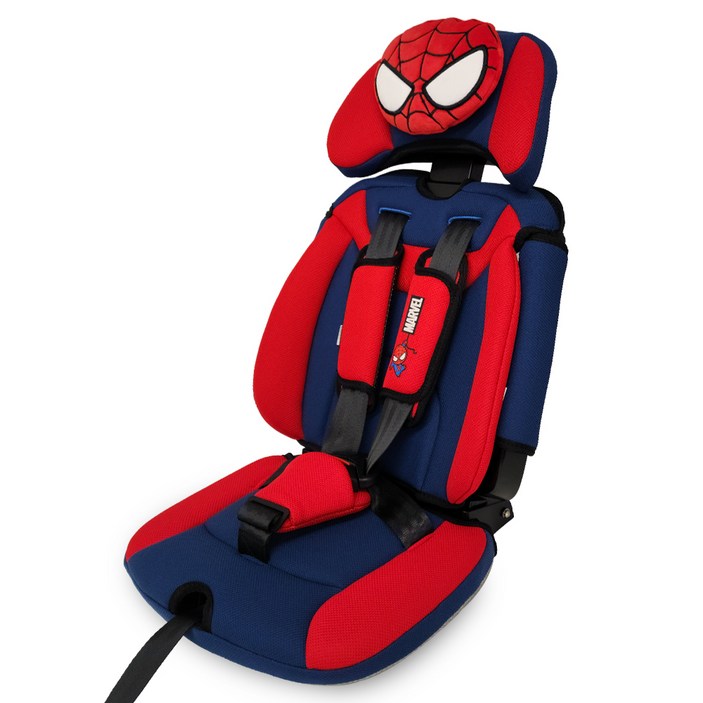 카이프 주니어용 마블 프리미엄 휴대용 카시트 일체형 ISOFIX, 스파이더맨