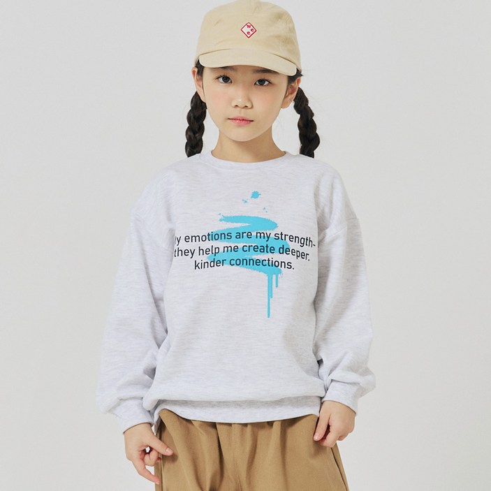 바브키즈 아동용 레온 맨투맨