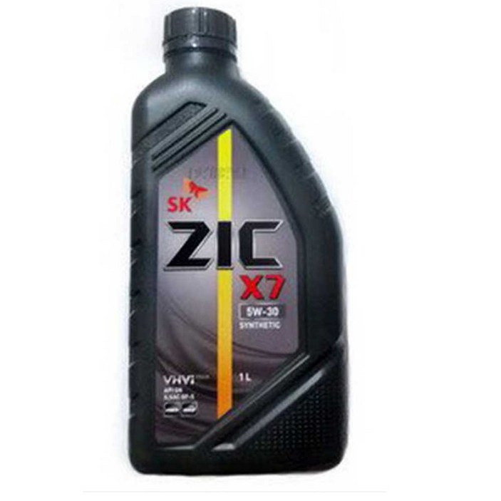 ZIC 지크 X7 5W30 1L 가솔린용 프리미엄 엔진오일, 1L, 1개