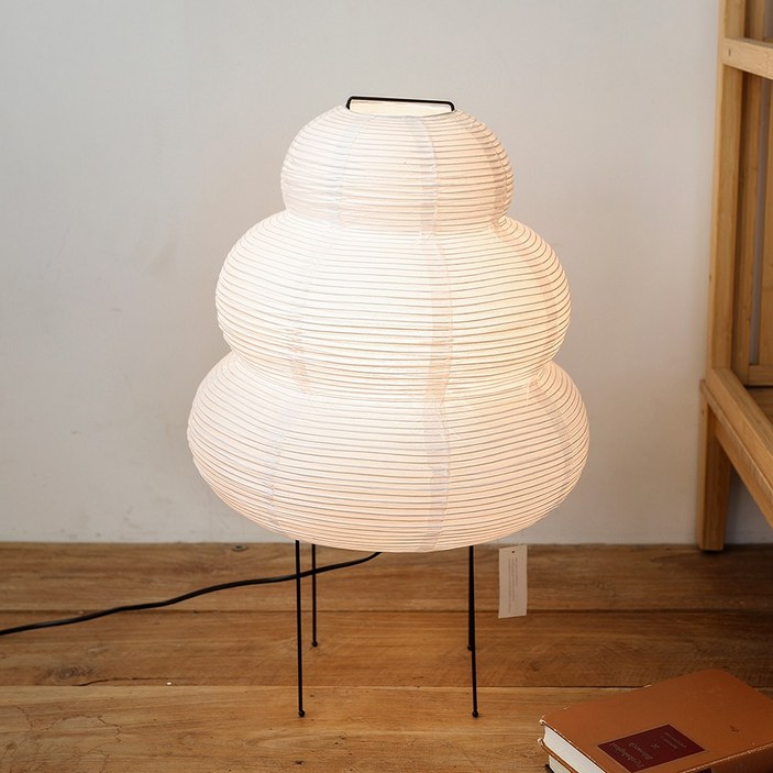 케이트가든 구름 한지 스탠드 조명 인테리어 거실 무드등, 단일색상