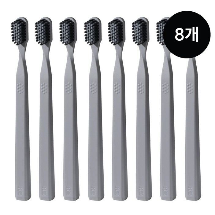 리브러쉬 치과의사가 개발한 혼합모 치과 칫솔 충치예방, 8개, 1개입