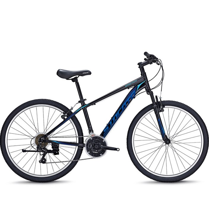 성인세발자전거 2021 스타카토 스펙터621 알루미늄 26인치 산악MTB자전거, 블랙/레드