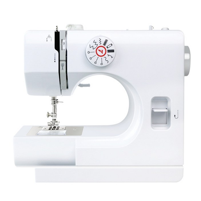 한현 스마트미싱 LED UFR-725 미니 재봉틀, 화이트, UFR-725