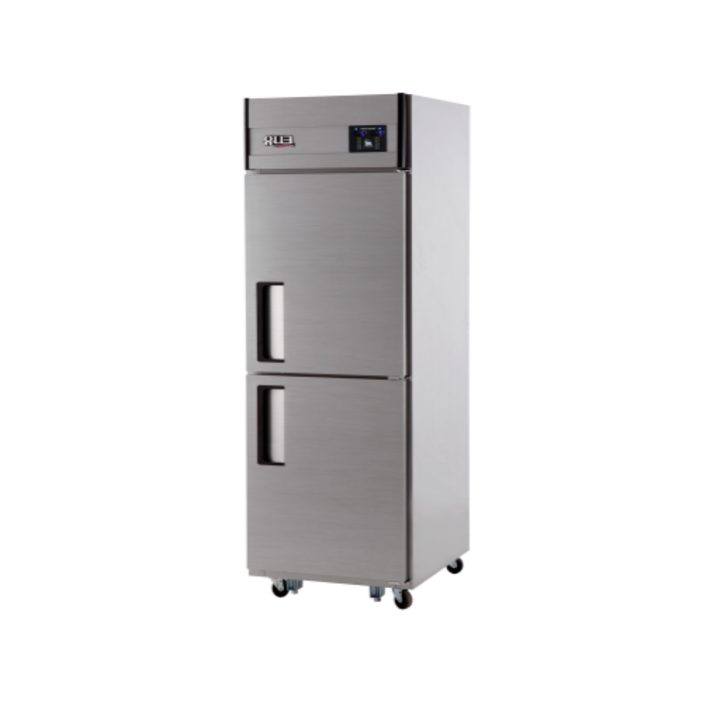 유니크대성 25BOX 내부스텐 하냉동 냉장1칸냉동1칸 UDS25RFDR 디지털 직냉식 업소용냉장고