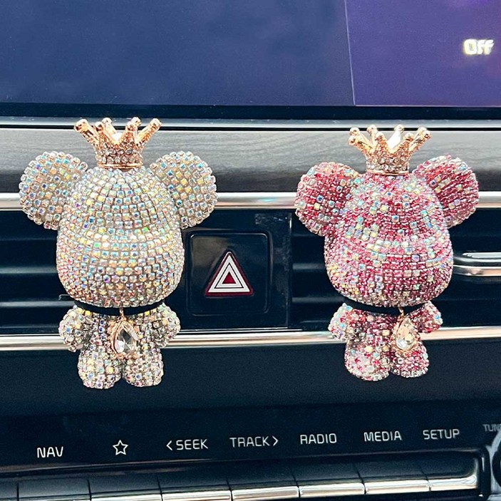 샤이닝베어 차량용 방향제 차방향제 고급 명품 자동차 디퓨져 동물 곰돌이 곰인형 새차 선물 소비르