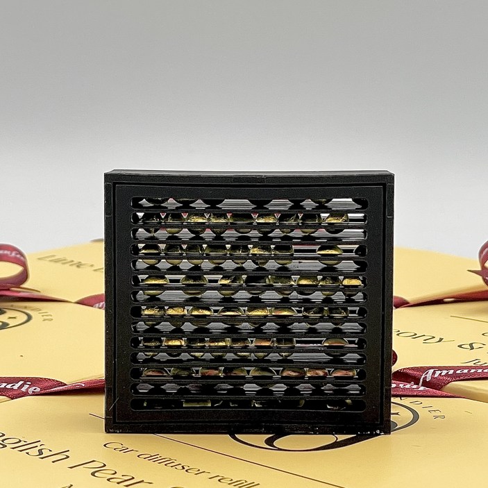 아망디에 차량용 방향제 리필 (조말론 차량용 방향제 호환 가능), 피오니 앤 블러쉬 스웨이드, 4개