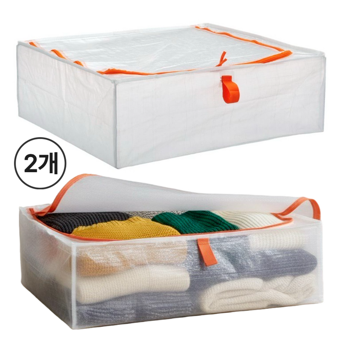 소소한살림 이케아 이불정리수납함 옷보관박스 정리파우치