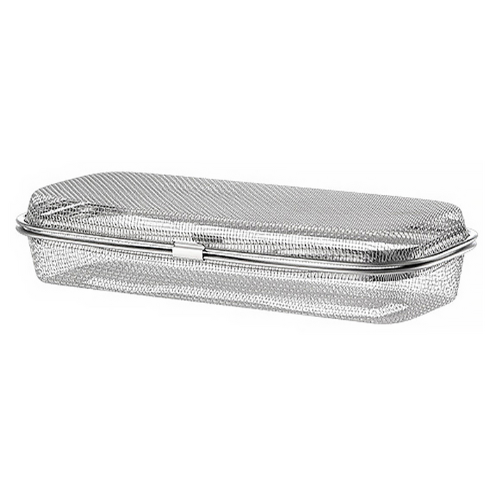 리브문 304 스텐 물빠짐 수저통 뚜껑형 중형, 1개, 실버