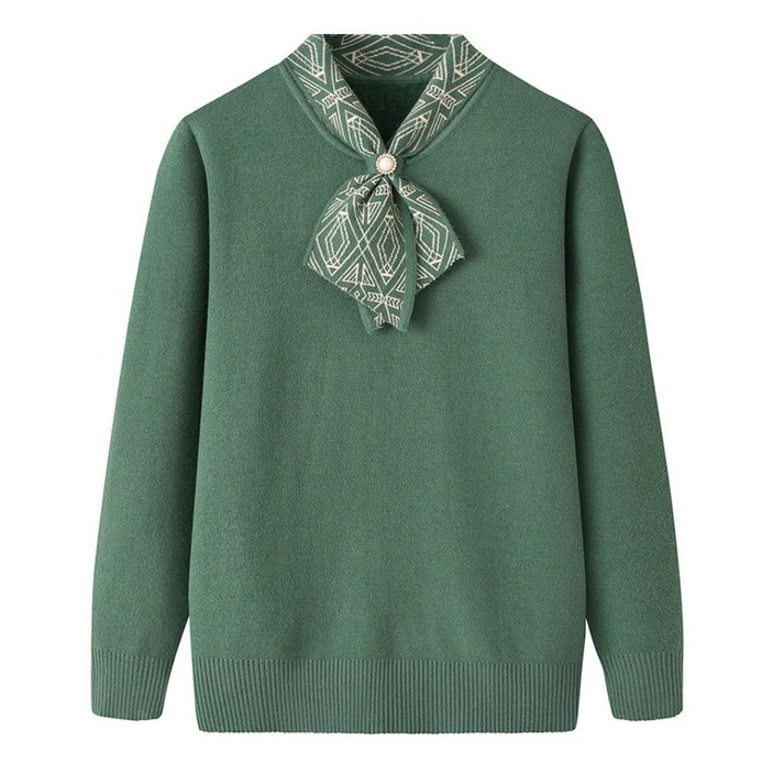 목련옷장 요양원 생신선물 어르신 보온 니트 스카프형 상의