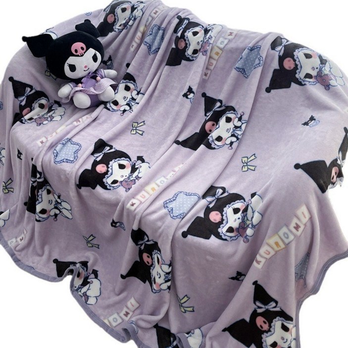 산리오 캐릭터 사계절 극세사 무릎 담요