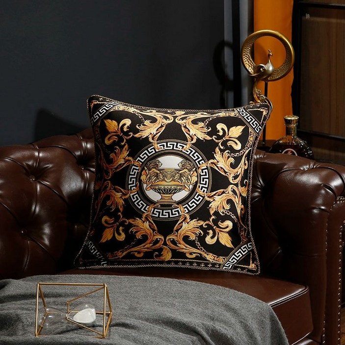 미국 빈티지 고급 쿠션 커버 크리스마스 쇼파