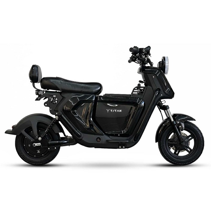 PTX1000 전기 전동 스쿠터 듀얼 48V 50Ah 분리형 배터리 타이탄, 블랙, 25ah(싱글배터리)