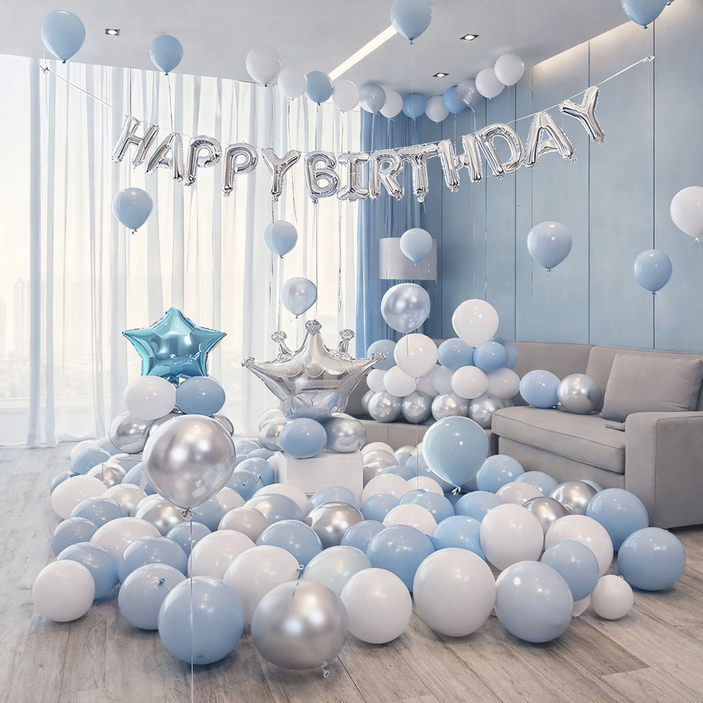 플라인 이벤트 생일 파티 풍선 세트