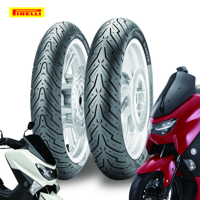 피렐리 엔젤 스쿠터 야마하 엔맥스125 155 2015-2025년 앞 뒤 타이어 광폭, 1개