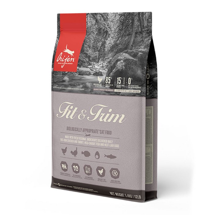 오리젠 고양이 사료 피트 앤 트림 캣 5.4kg