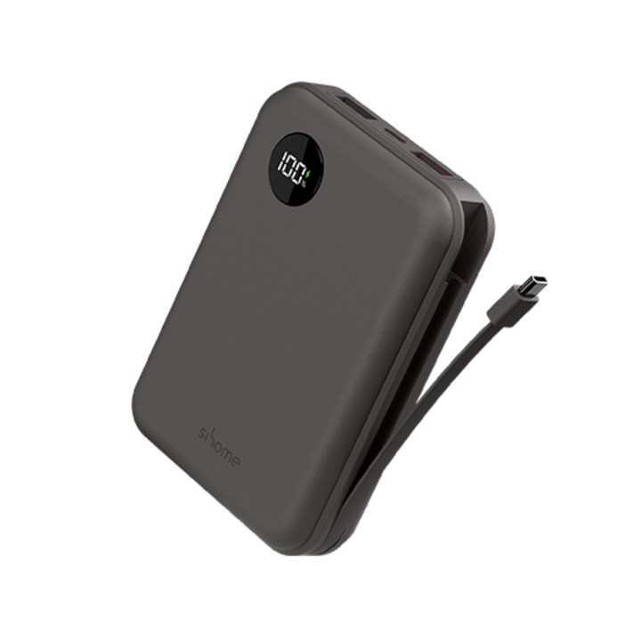 시홈 22.5W 고속충전 대용량 휴대용 보조배터리 20000mAh, 모카브라운, SHFB2Y 시홈 22.5W 고속충전 대용량 휴대용 보조배터리 20000mAh, 모카브라운, SHFB2Y