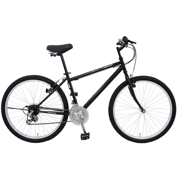 [삼천리자전거] 빅마운틴 21단 26인치 생활용 MTB 자전거 155cm~, 블랙, 1개, 170cm