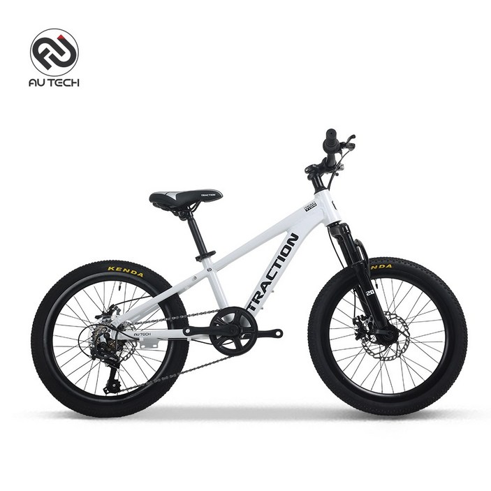 트랙션 M720 MTB 시마노7단 20인치 초등학생 주니어 알루미늄 어린이 중학생 자전거 화이트