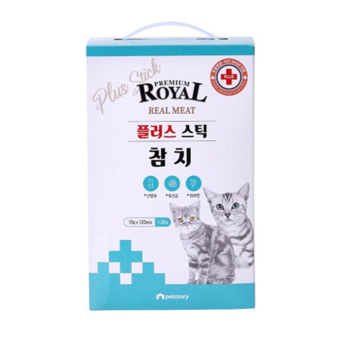 프리미엄 로얄 플러스 스틱 120p 6종 고양이간식 츄르, 120개, 프리미엄 로얄 플러스 스틱 프리미엄 로얄 플러스 스틱 120p 6종 고양이간식 츄르, 120개, 프리미엄 로얄 플러스 스틱
