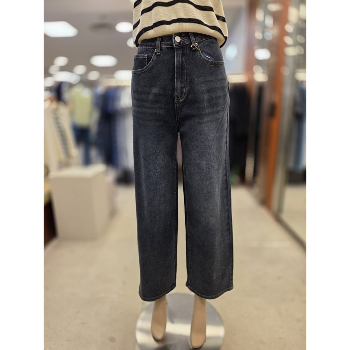 [BCBG] 비씨비지 와이드 데님 팬츠 B5C7G372