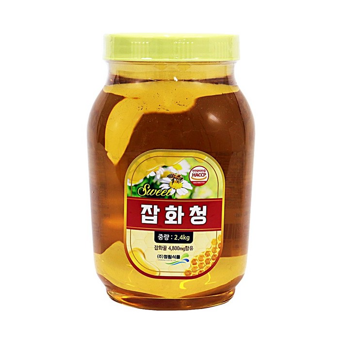 푸드올마켓 청림 잡화청 2.4kg 잡화 벌 꿀