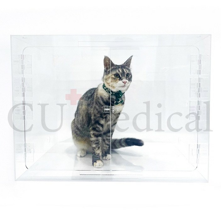 CU메디칼 아크릴산소방 단품 강아지 고양이 네블라이저방 가능 주문제작 가능 CU메디칼 아크릴산소방 단품 강아지 고양이 네블라이저방 가능 주문제작 가능