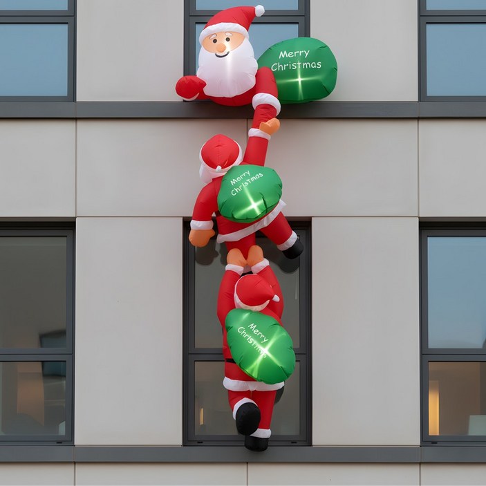 크리스마스 장식 대형 산타 풍선 눈사람 인형 성탄절 산타클로스 소품