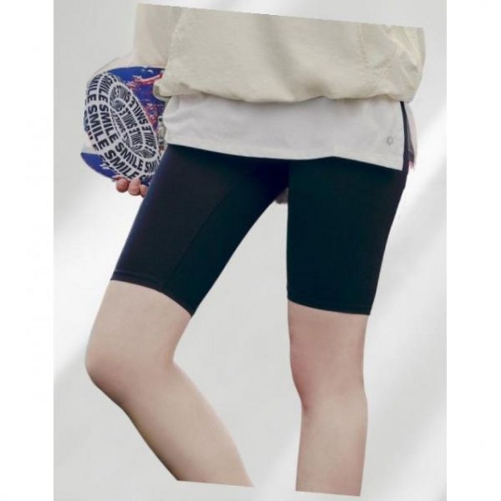 탑텐 TOPTEN 여성 밸런스 5부 레깅스_MBD5PT2205 MBD5PT2205 810860