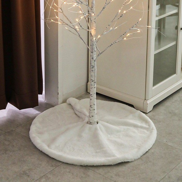 크리스마스 트리 나무 스커트 파티 장식 소품 카페트 밑받침 78cm OMT-P02