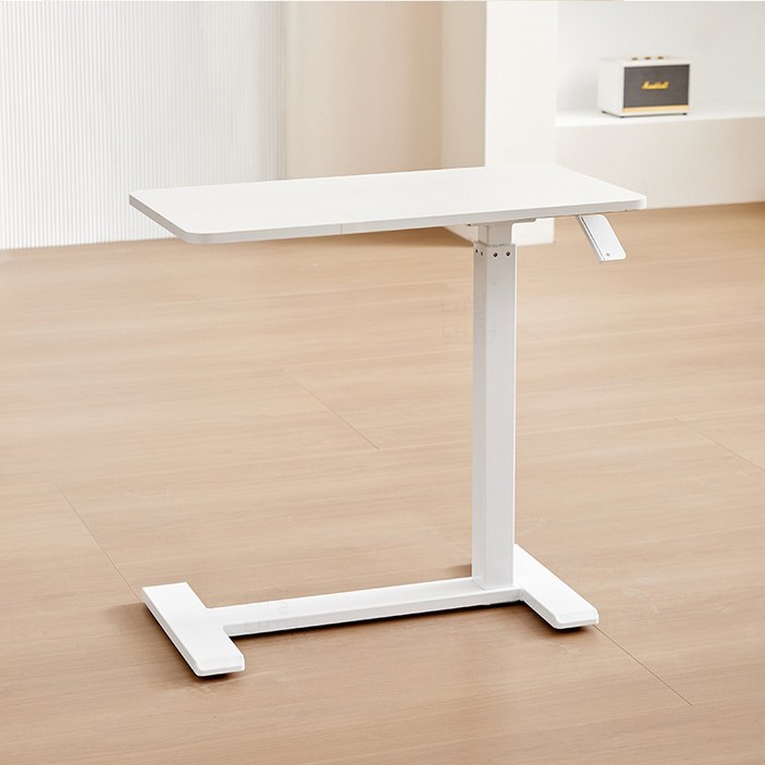 내일내꺼 유압식 높이조절 이동식 접이식 사이드 테이블