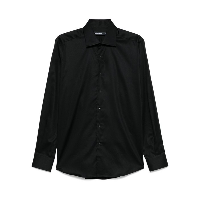 칼 라거펠트 컷어웨이 칼라 셔츠