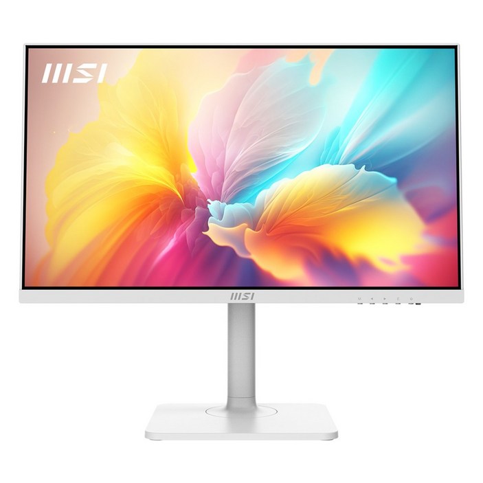 MSI 모니터 61cm(24인치) FHD 100Hz IPS 피벗 화이트 PD15W 무결점 MD2412PW