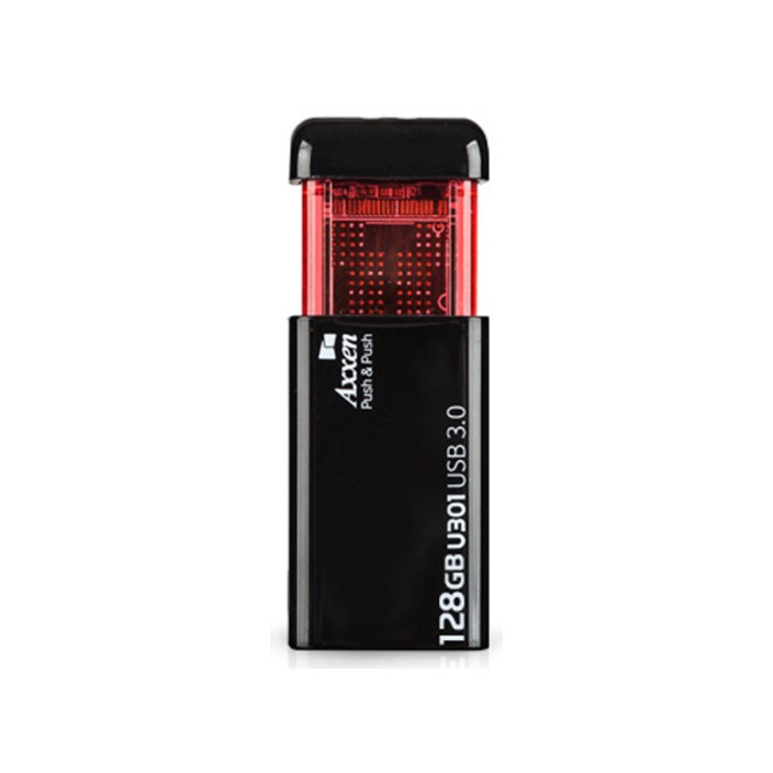 액센 푸쉬 USB 메모리 3.0 U301, 128GB 액센 푸쉬 USB 메모리 3.0 U301, 128GB